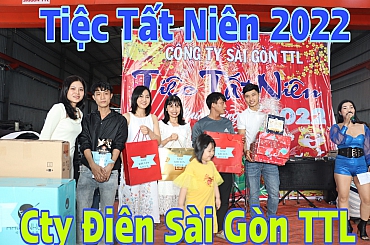 TIỆC TẤT NIÊN CTY ĐIỆN SÀI GÒN TTL